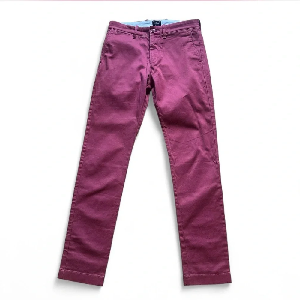 💜 J. Crew Stretch 484 Slim Fit Chino Pant - ORE (W28 L32)
